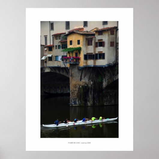 PONTE VECCHIO-Poster Poster (Voorkant)