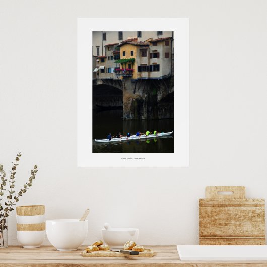 PONTE VECCHIO-Poster Poster (Keuken)