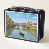 Ponte Vecchio Romantisch Stadsgezicht Kunstwerk (Achterkant)