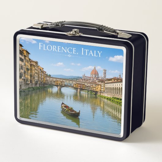 Ponte Vecchio Romantisch Stadsgezicht Kunstwerk (Voorkant)