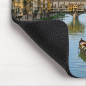 Ponte Vecchio Romantisch Stadsgezicht Kunstwerk Muismat (Hoek)