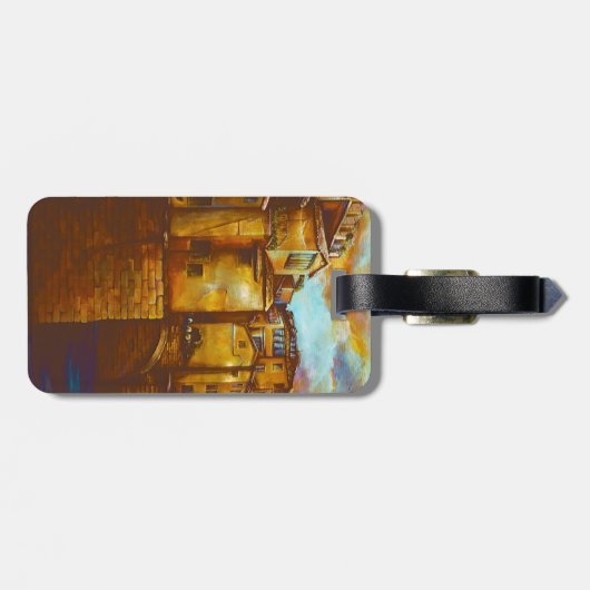 Ponte Veccho Bagagelabel (Achterkant horizontaal)