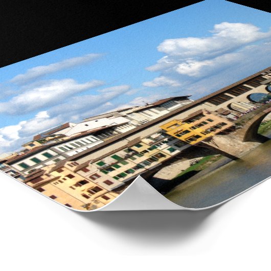 Ponte Vechio Poster (Hoek)