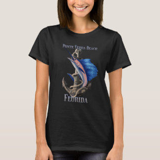 Ponte Vedra Beach Florida zwaardvis Marlin Ocean F T-shirt