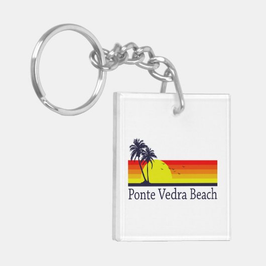 Ponte Vedra Beach Sleutelhanger (Voorkant Links)