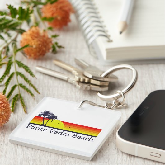 Ponte Vedra Beach Sleutelhanger (Voorkant Rechts)