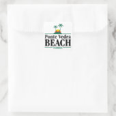 Ponte Vedra Beach Vierkante Sticker (Tas)