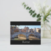Ponte Vittorio Emanuele ll - Rome Briefkaart (Staand voorkant)