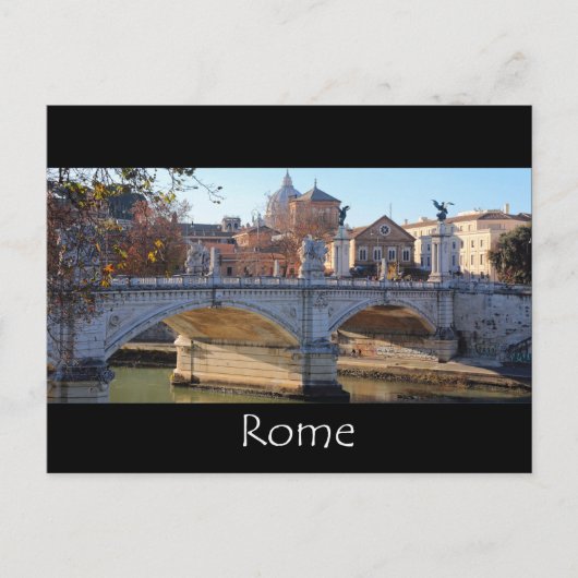Ponte Vittorio Emanuele ll - Rome Briefkaart (Voorkant)