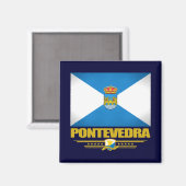 Pontevedra Magneet (Voorkant / Achterkant)