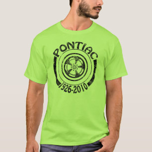 Pontiac 1926 - 2010 Rally II Logo Dark T-shirt