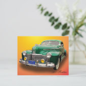 PONTIAC 1941 BRIEFKAART (Staand voorkant)