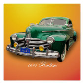 PONTIAC 1941 PERFECT POSTER (Voorkant)
