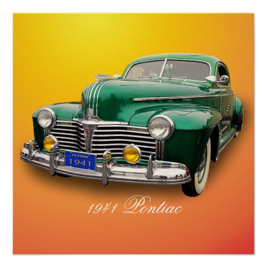 PONTIAC 1941 PERFECT POSTER (Voorkant)