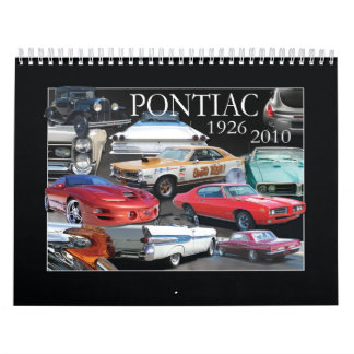 PONTIAC CALENDAR-2011 KALENDER