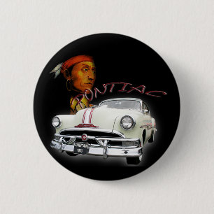 pontiac chieftain 1953 ronde button 5,7 cm