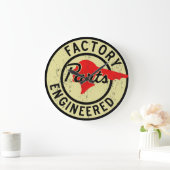 Pontiac Factory Parts  bord met nood Grote Klok (Huis)