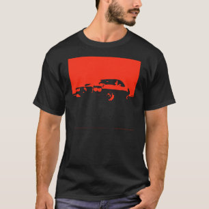 Pontiac Firebird, 1969 - alleen rood op donkere sh T-shirt