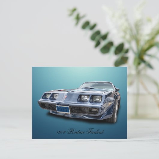 PONTIAC FIREBIRD 1979 BRIEFKAART (Staand voorkant)