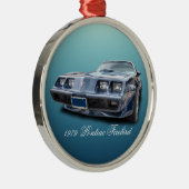 PONTIAC FIREBIRD 1979 METALEN ORNAMENT (Rechts)