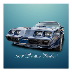 PONTIAC FIREBIRD 1979 PERFECT POSTER