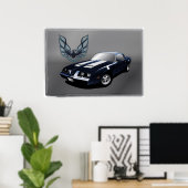 Pontiac Firebird Formula Poster (Thuiskantoor)