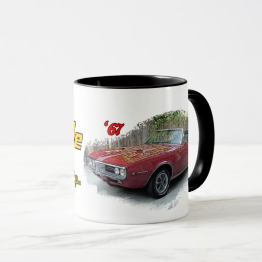 Pontiac Firebird Mok (Voorkant rechts)