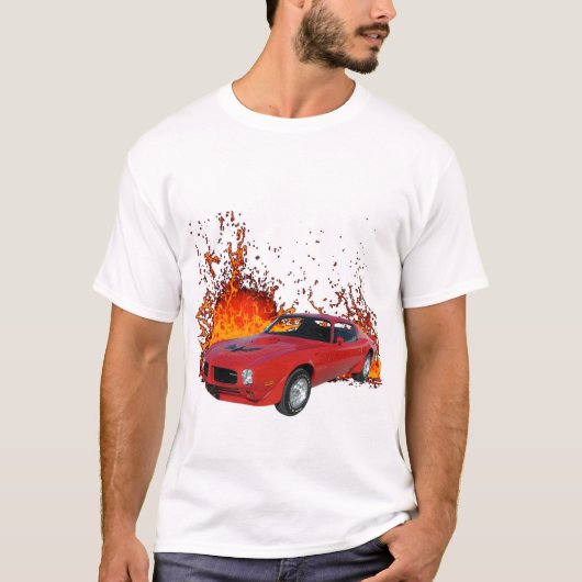 Pontiac Firebird Trans AM 1973 T-shirt (Voorkant)