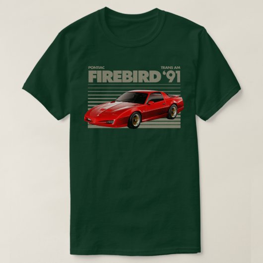 PONTIAC FIREBIRD TRANS AM T-SHIRT (Design voorkant)