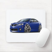 Pontiac G8 GXP Blue Car Muismat (Met muis)