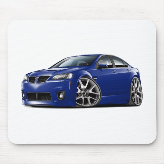 Pontiac G8 GXP Blue Car Muismat (Voorkant)