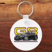 Pontiac_G8_zwart Sleutelhanger (Voorkant)