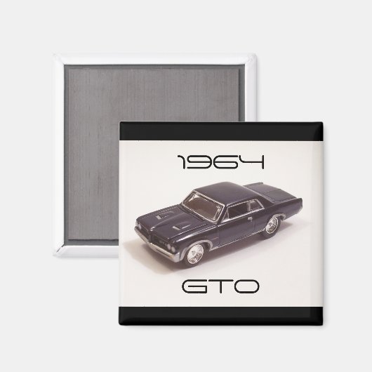 Pontiac GTO 1964 Magneet (Voorkant / Achterkant)