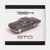 Pontiac GTO 1964 Magneet (Voorkant)