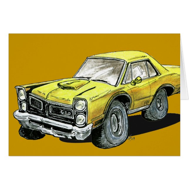 Pontiac GTO 1965 (Voorkant Horizontaal)