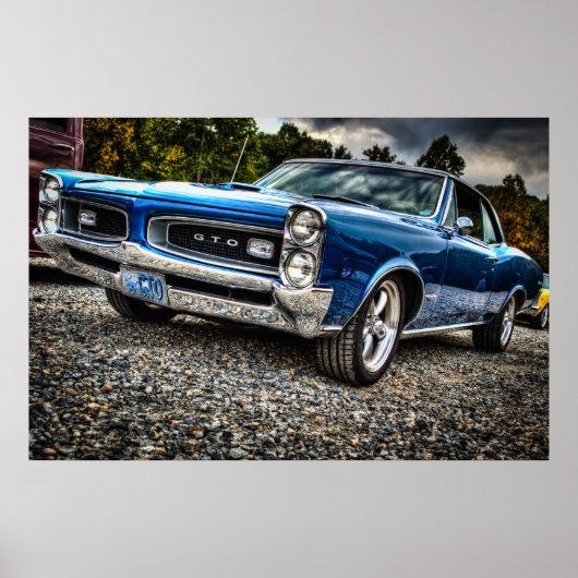 Pontiac GTO 1966 Poster (Voorkant)