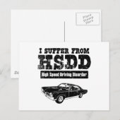 Pontiac GTO 1967 Briefkaart (Voorkant / Achterkant)