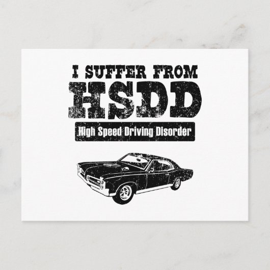 Pontiac GTO 1967 Briefkaart (Voorkant)