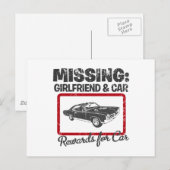 Pontiac GTO 1967 Briefkaart (Voorkant / Achterkant)