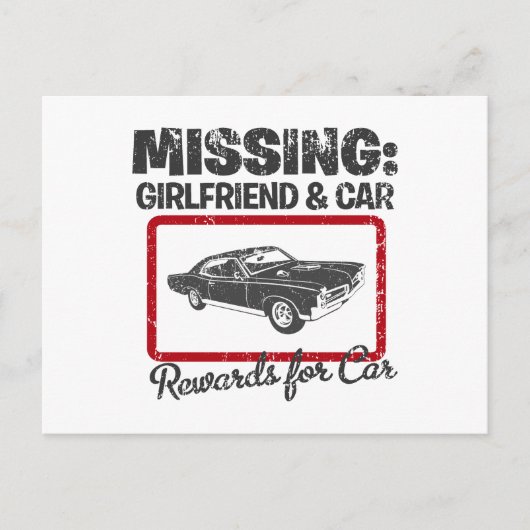 Pontiac GTO 1967 Briefkaart (Voorkant)