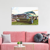 Pontiac GTO 1967 Canvas Afdruk (Insitu (Woonkamer))
