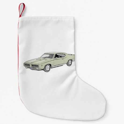 Pontiac GTO 1969 Kleine Kerstsok (Voorkant)