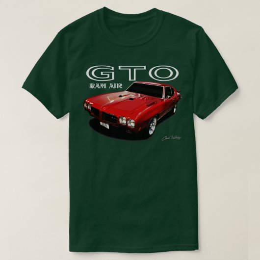 Pontiac GTO 1970 T-shirt (Design voorkant)