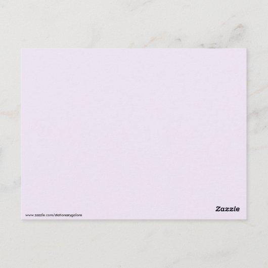 Pontiac GTO-briefkaart Briefkaart (Achterkant)