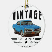 Pontiac GTO  Garage 1966 Keramisch Ornament (Links)