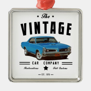Pontiac GTO Garage 1966 Metalen Ornament