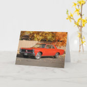 Pontiac GTO Kaart (Gele Bloem)