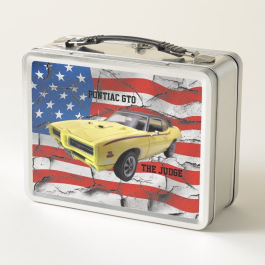 Pontiac GTO - rechter Metal Lunch Box (Achterkant)