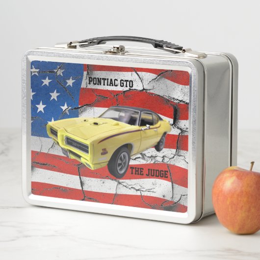 Pontiac GTO - rechter Metal Lunch Box (In situ)