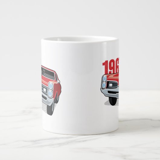 Pontiac GTO Red 1967 Grote Koffiekop (Voorkant)